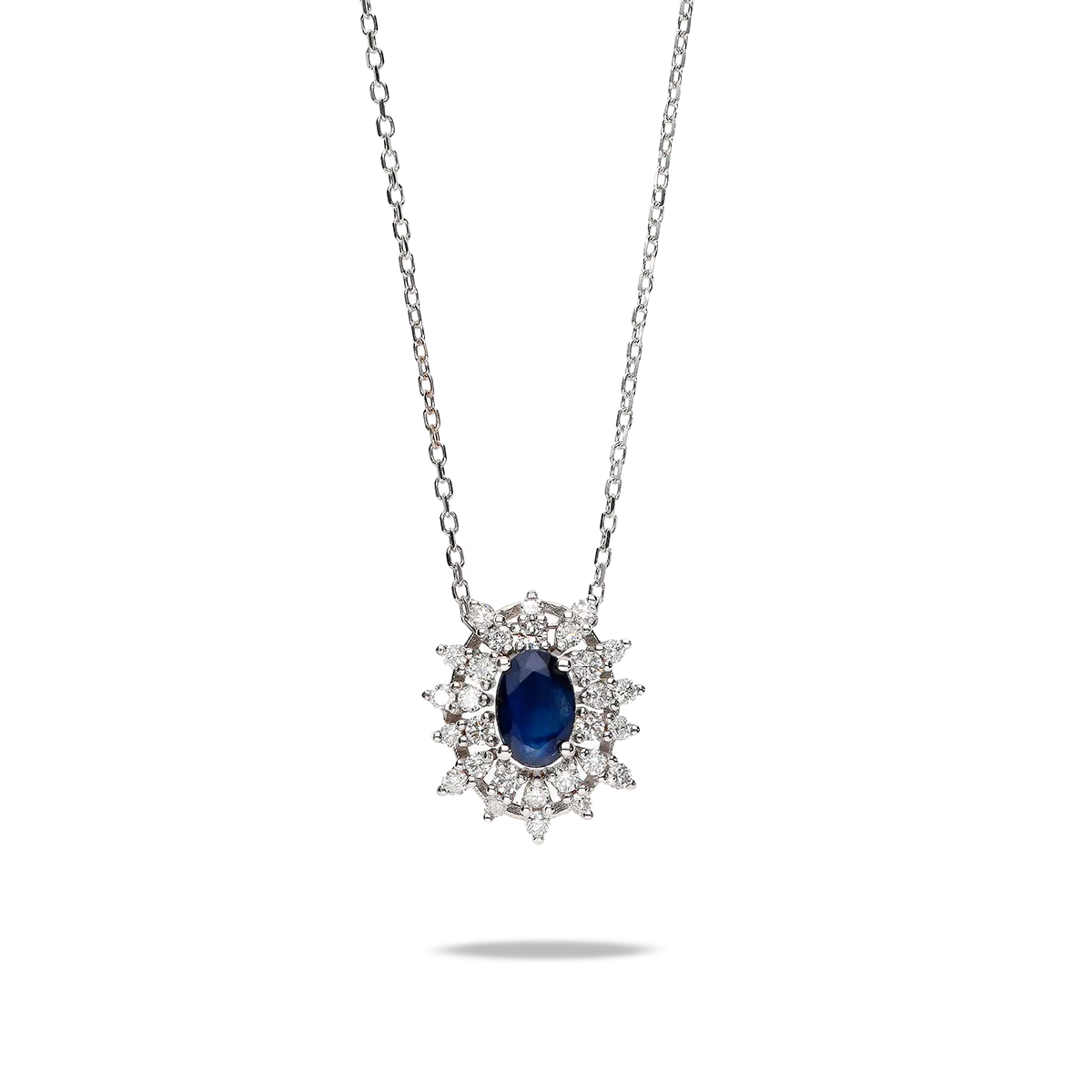 Gargantilla diamante oro 18 quilates IMPERIAL SAPPHIRE