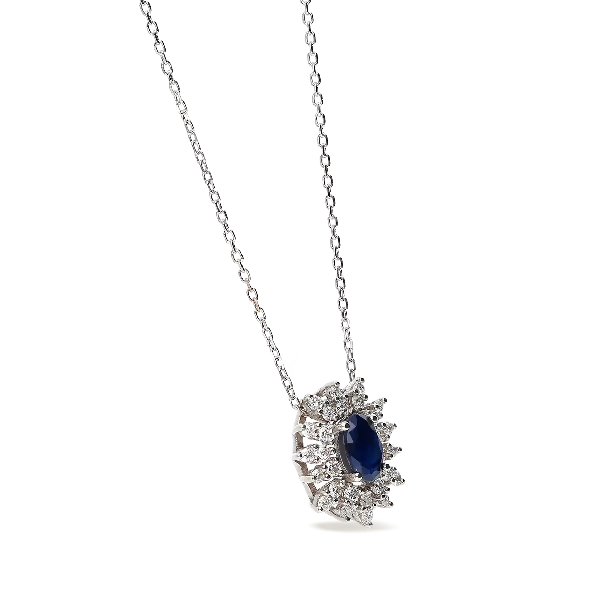 Gargantilla diamante oro 18 quilates IMPERIAL SAPPHIRE