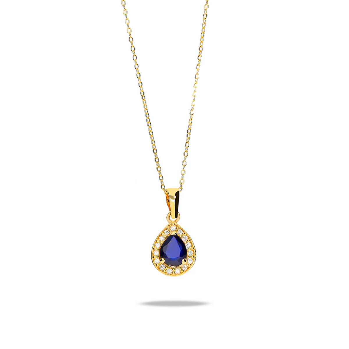 Gargantilla diamante oro 18 quilates ROYAL TEAR