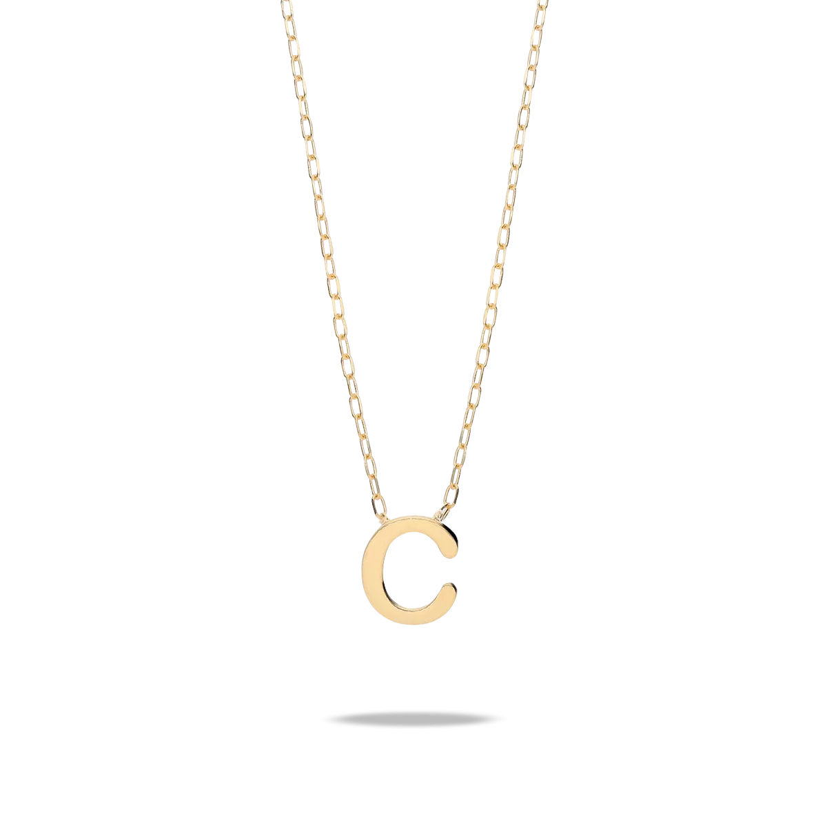 18k gold necklace MY LETTER