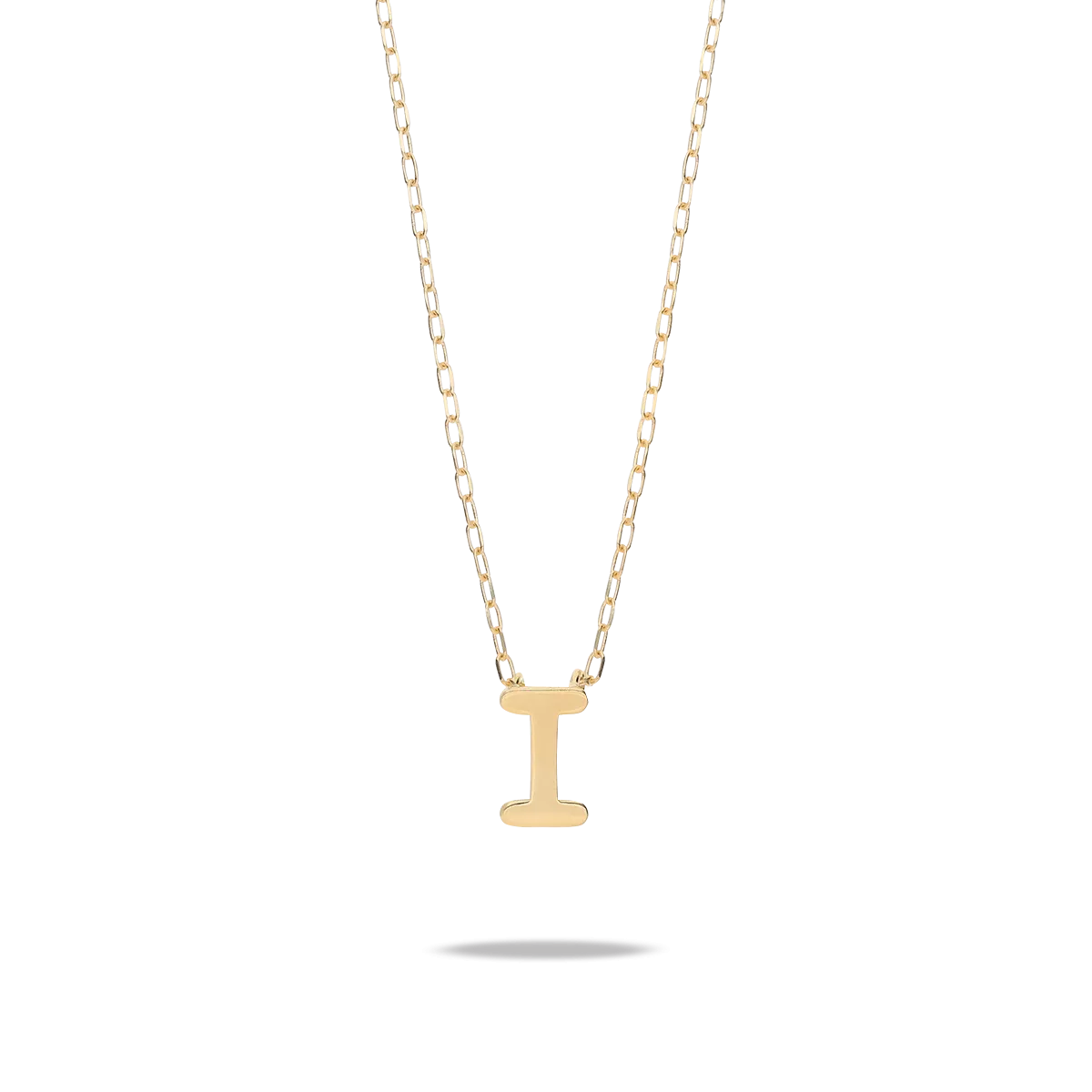 18k gold necklace MY LETTER