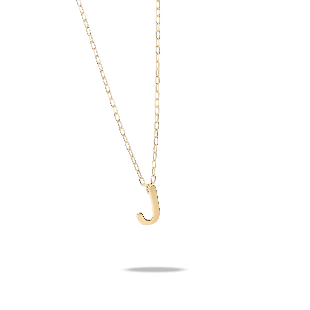 18k gold necklace MY LETTER