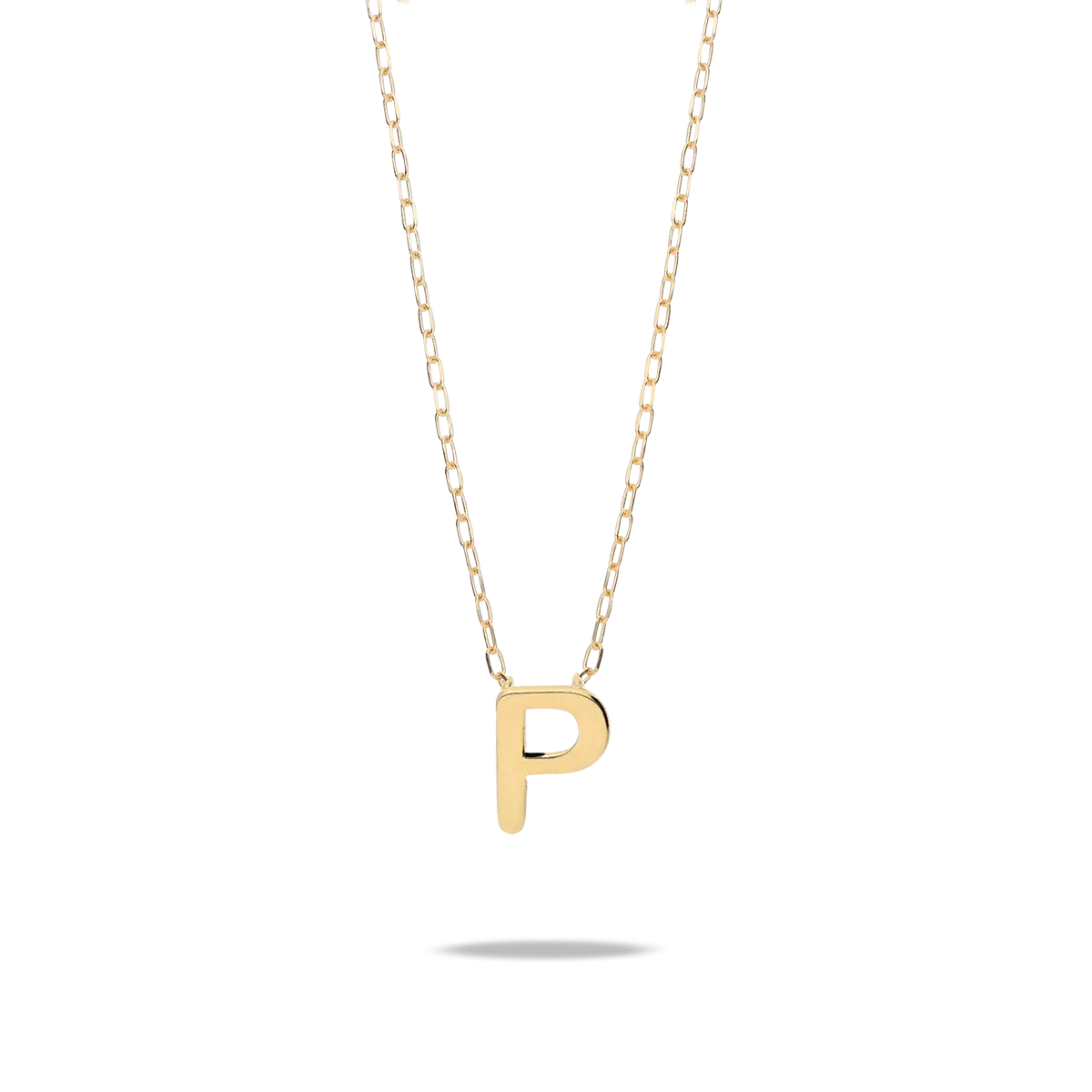 18k gold necklace MY LETTER