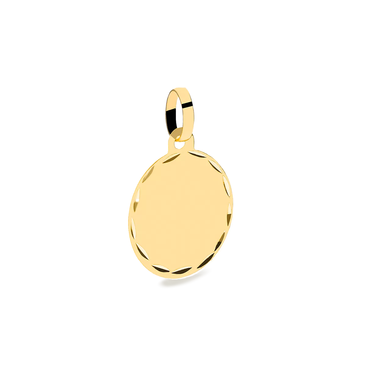 750 gold pendant