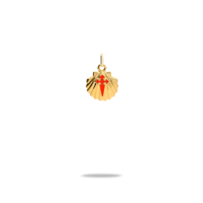 18k gold charm