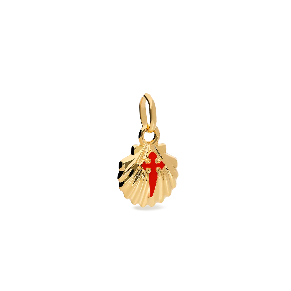 18k gold charm