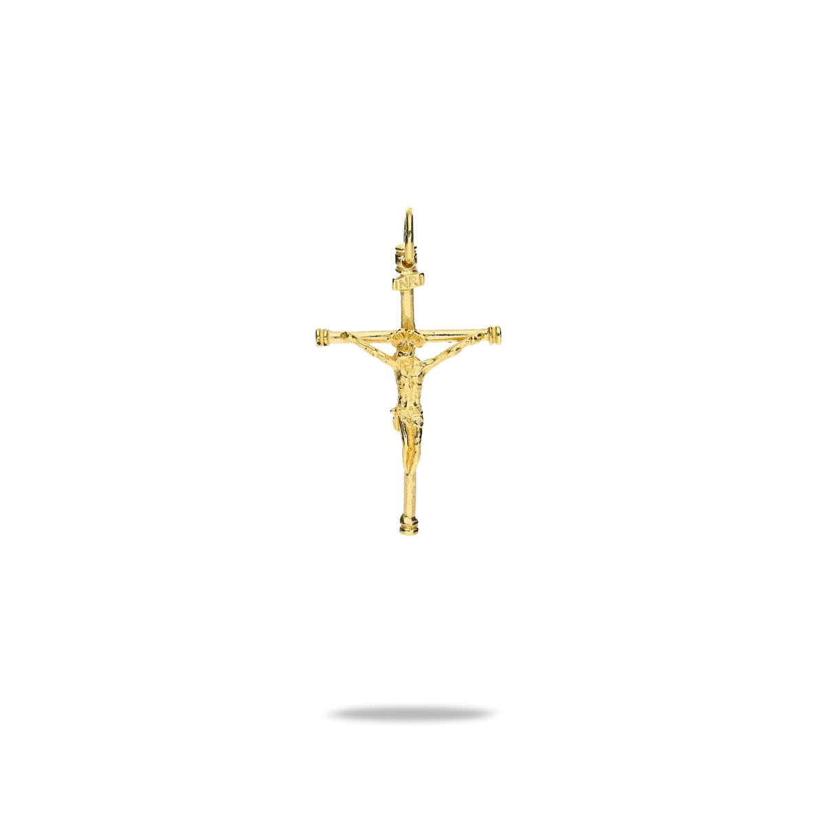 18k gold cross