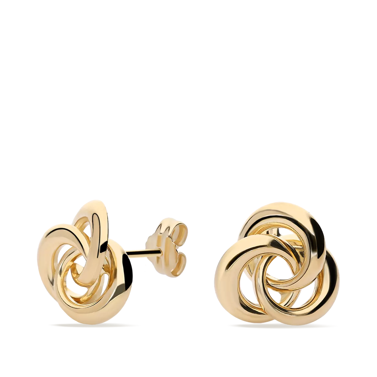 18k gold earrings