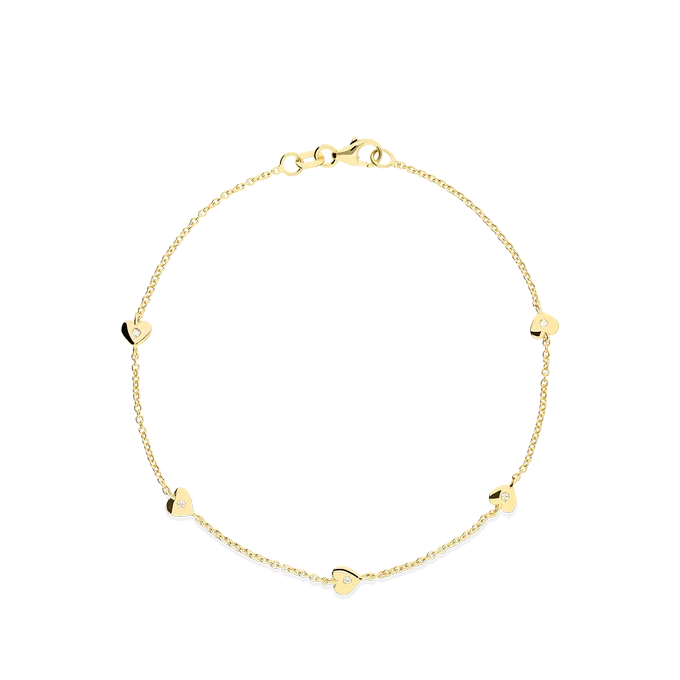 Pulsera diamante oro 18 quilates