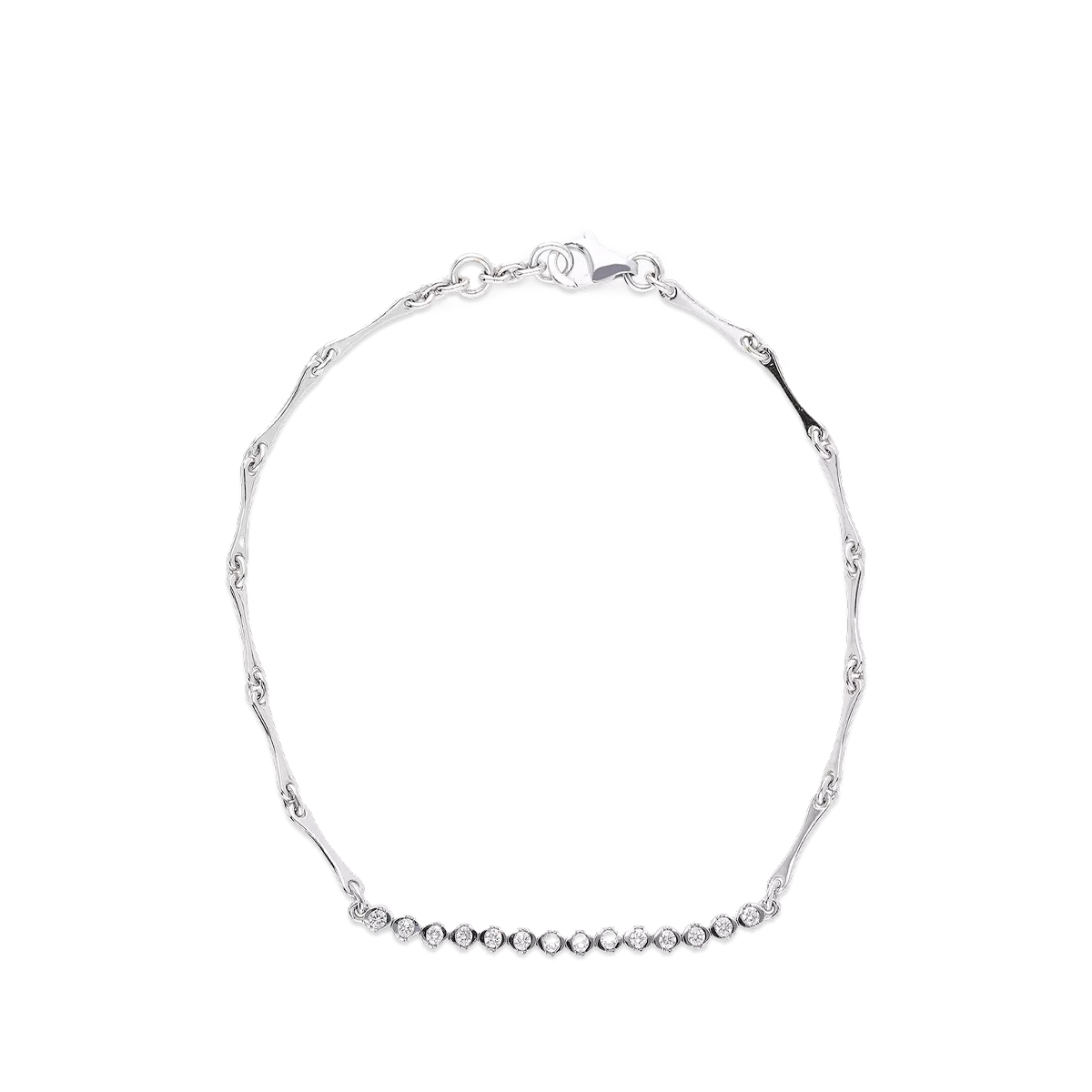 Pulsera diamante oro 18 quilates