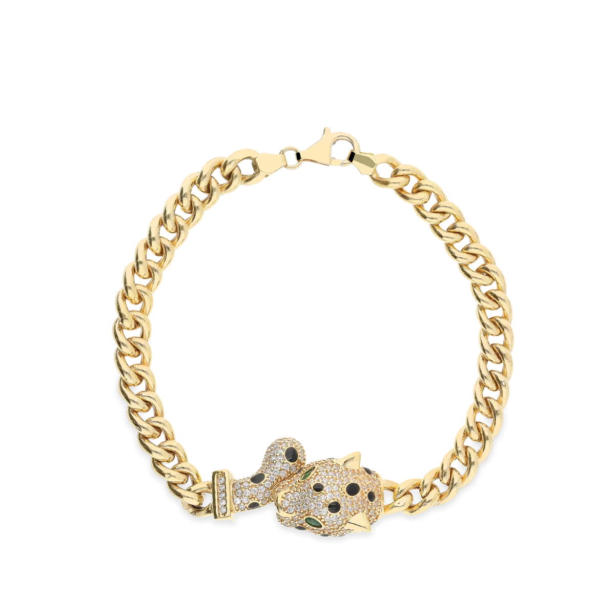 Pulsera oro 18 quilates LEOPARD