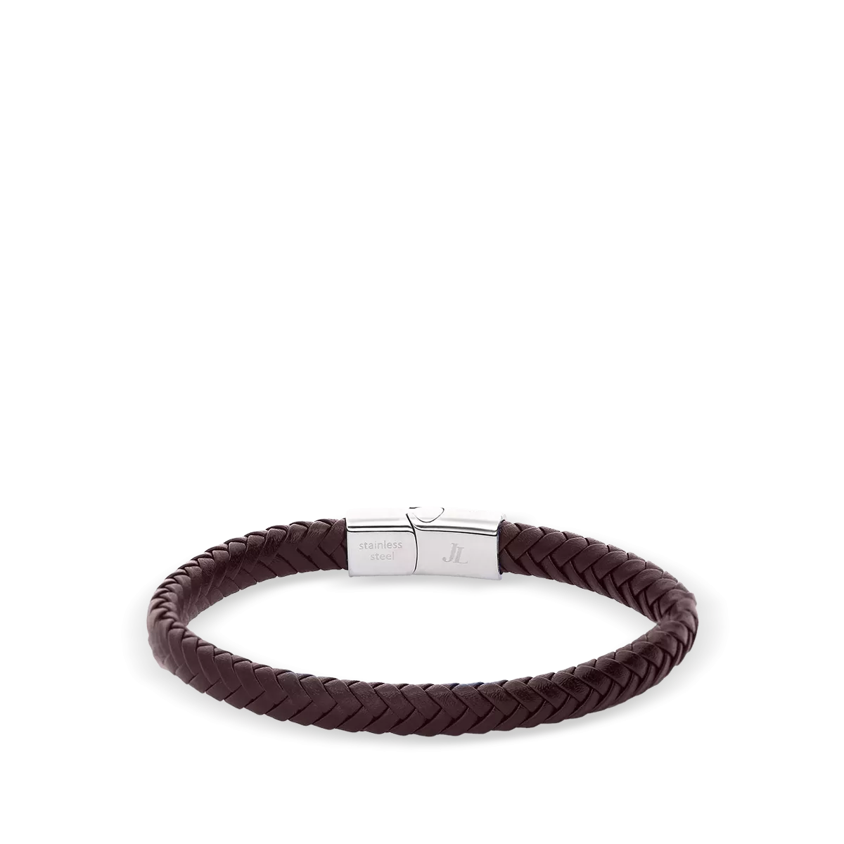 Pulsera hombre cuero trenzado