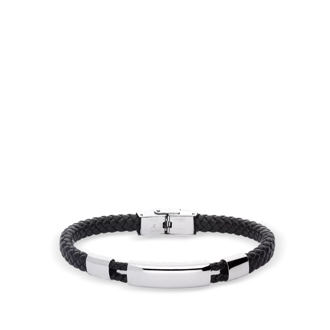 Pulsera hombre cuero trenzado