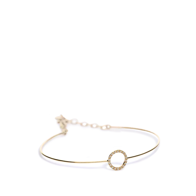 Pulsera diamante oro 18 quilates