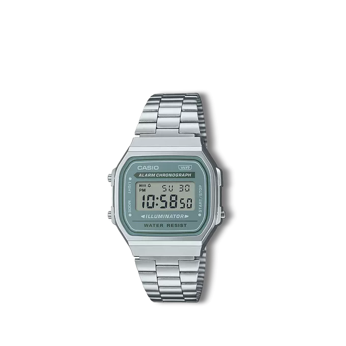 Reloj Casio Collection retro plateado