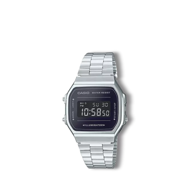 Reloj Casio Collection retro plateado