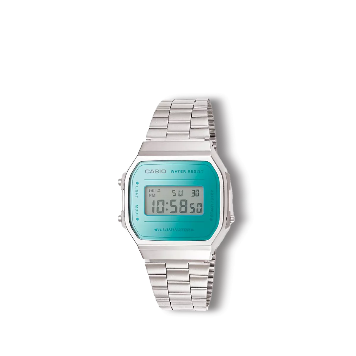 Reloj Casio Collection retro plateado