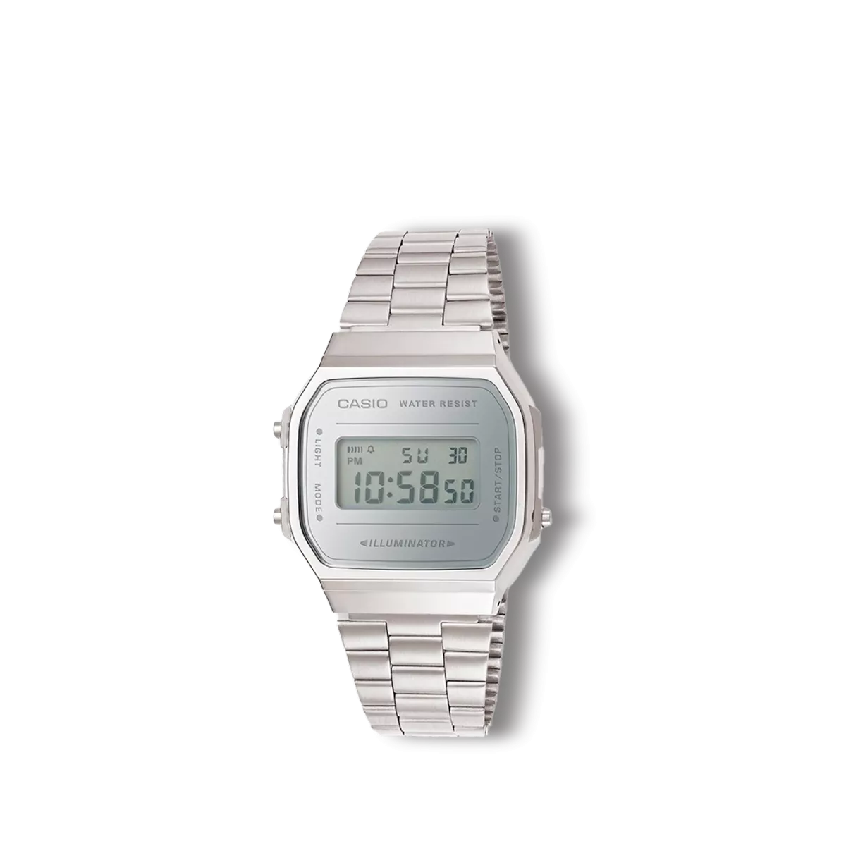 Reloj Casio Collection retro plateado