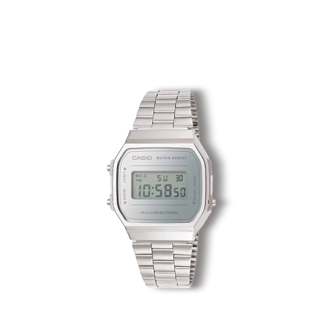 Reloj Casio Collection retro plateado