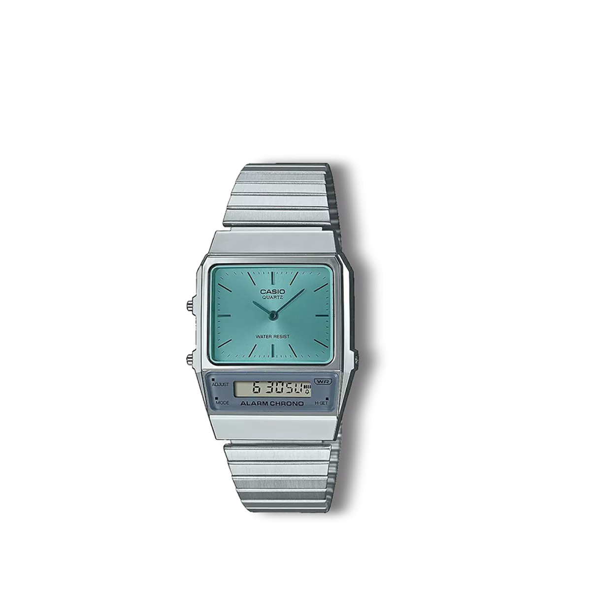 Reloj Casio Collection retro plateado