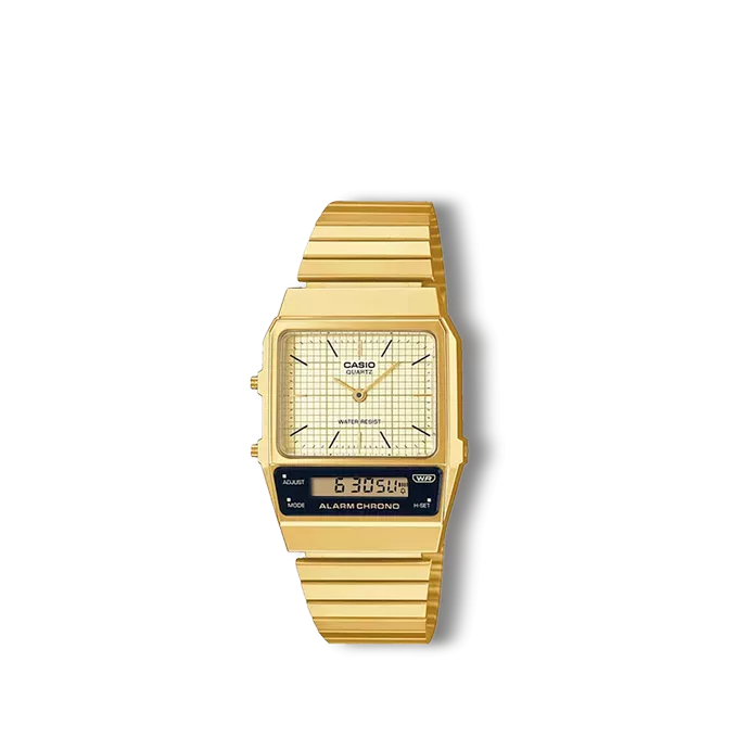 Reloj Casio Collection retro dorado