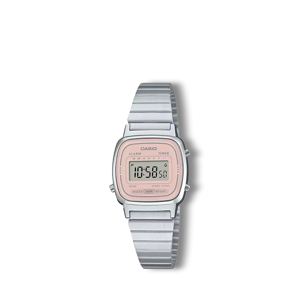 Reloj Casio Collection retro plateado