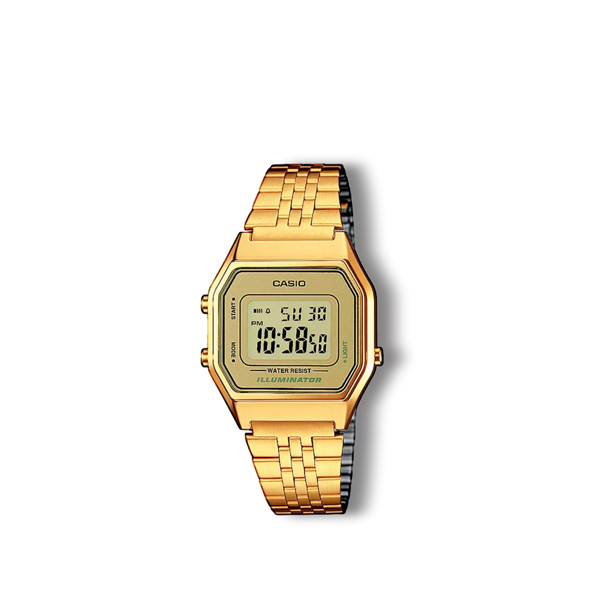 Reloj Casio Collection retro dorado