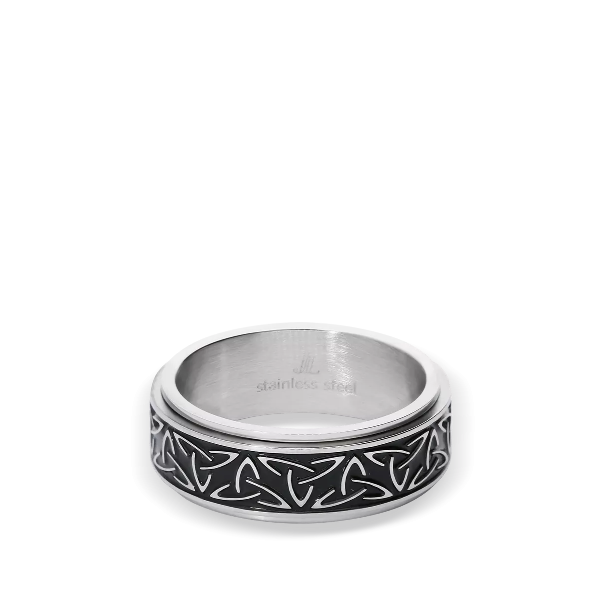 Men's two-tone ring