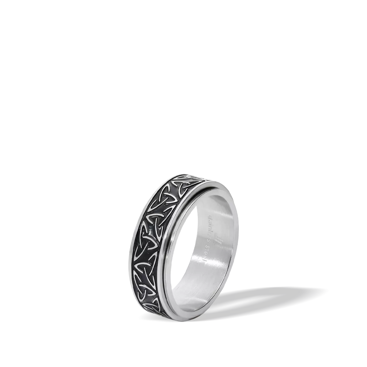 Men's two-tone ring