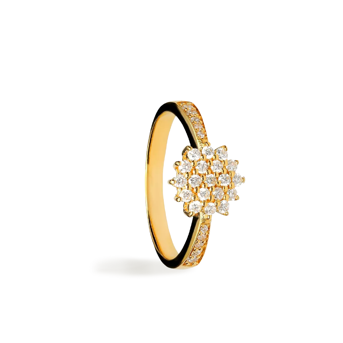 18k gold diamond ring