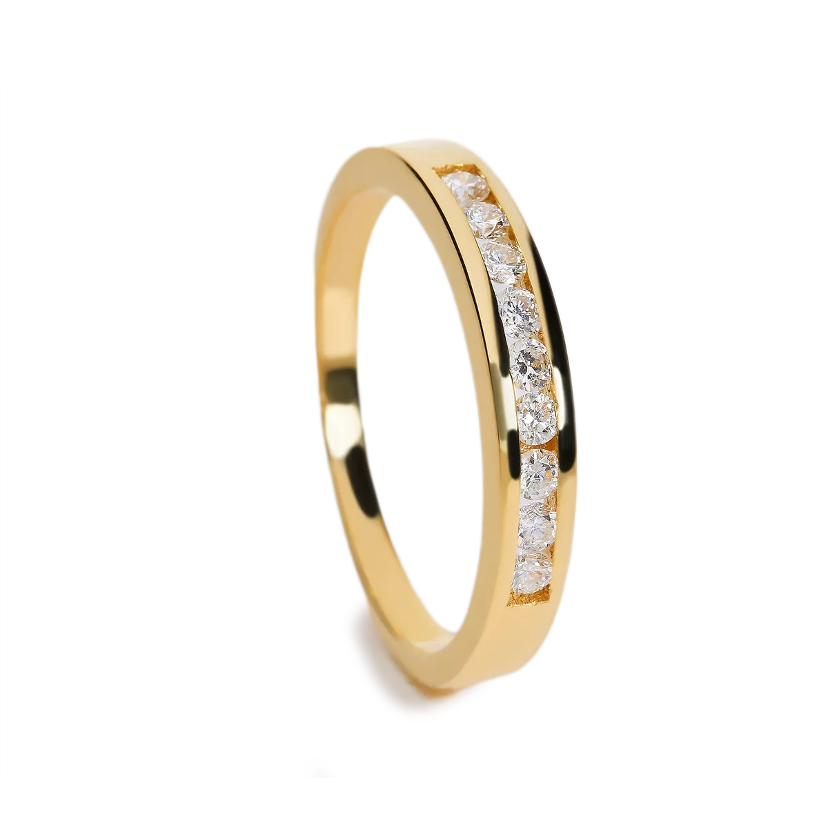 Anillo diamante oro 18 quilates