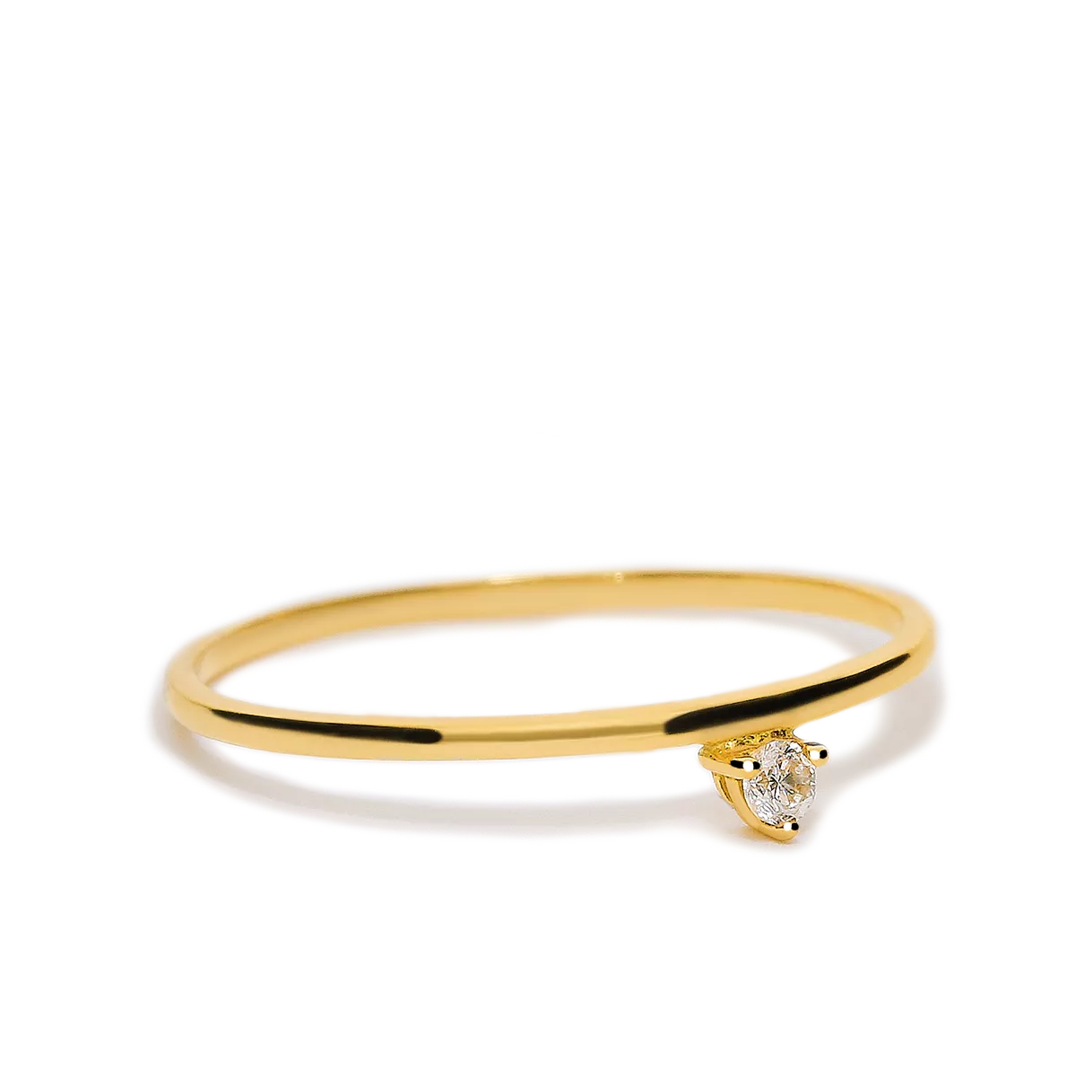 18k gold diamond ring
