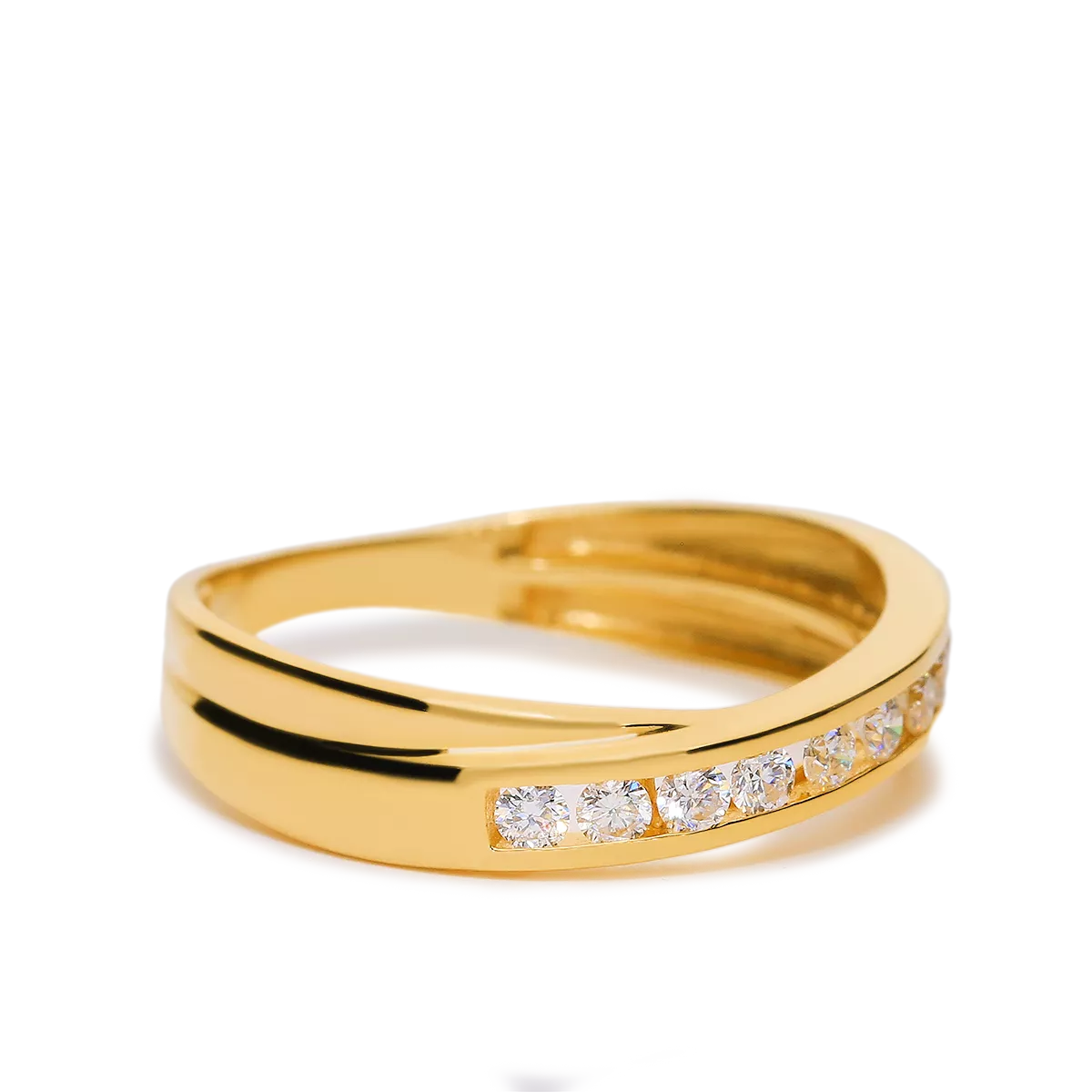 Anillo diamante oro 18 quilates