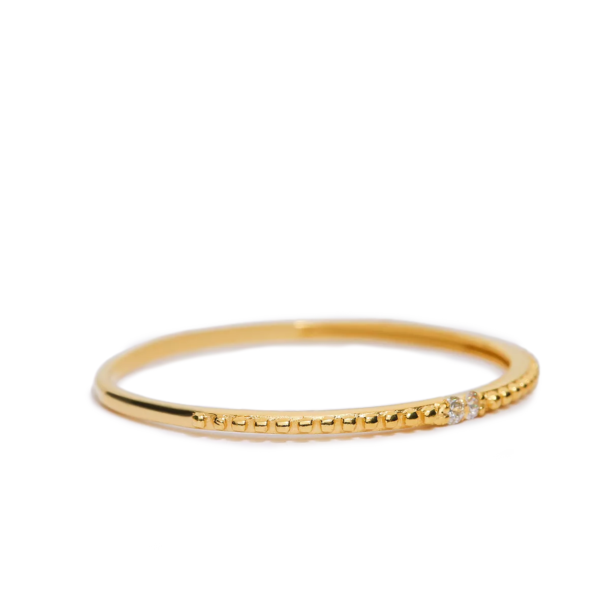 Anillo diamante natural oro 18 quilates