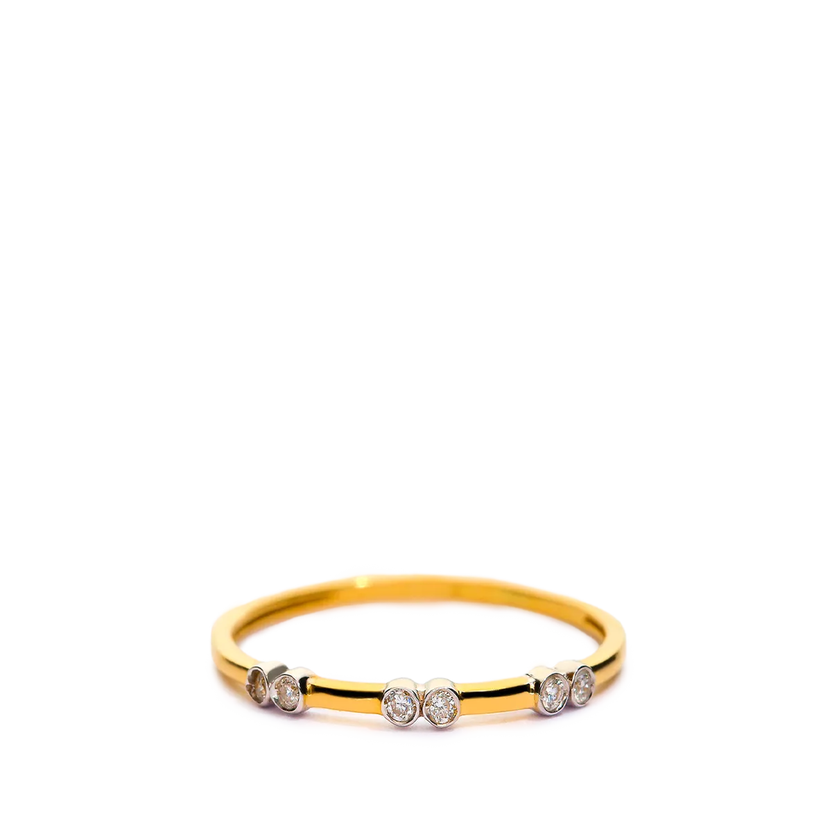 Anillo diamante oro 18 quilates