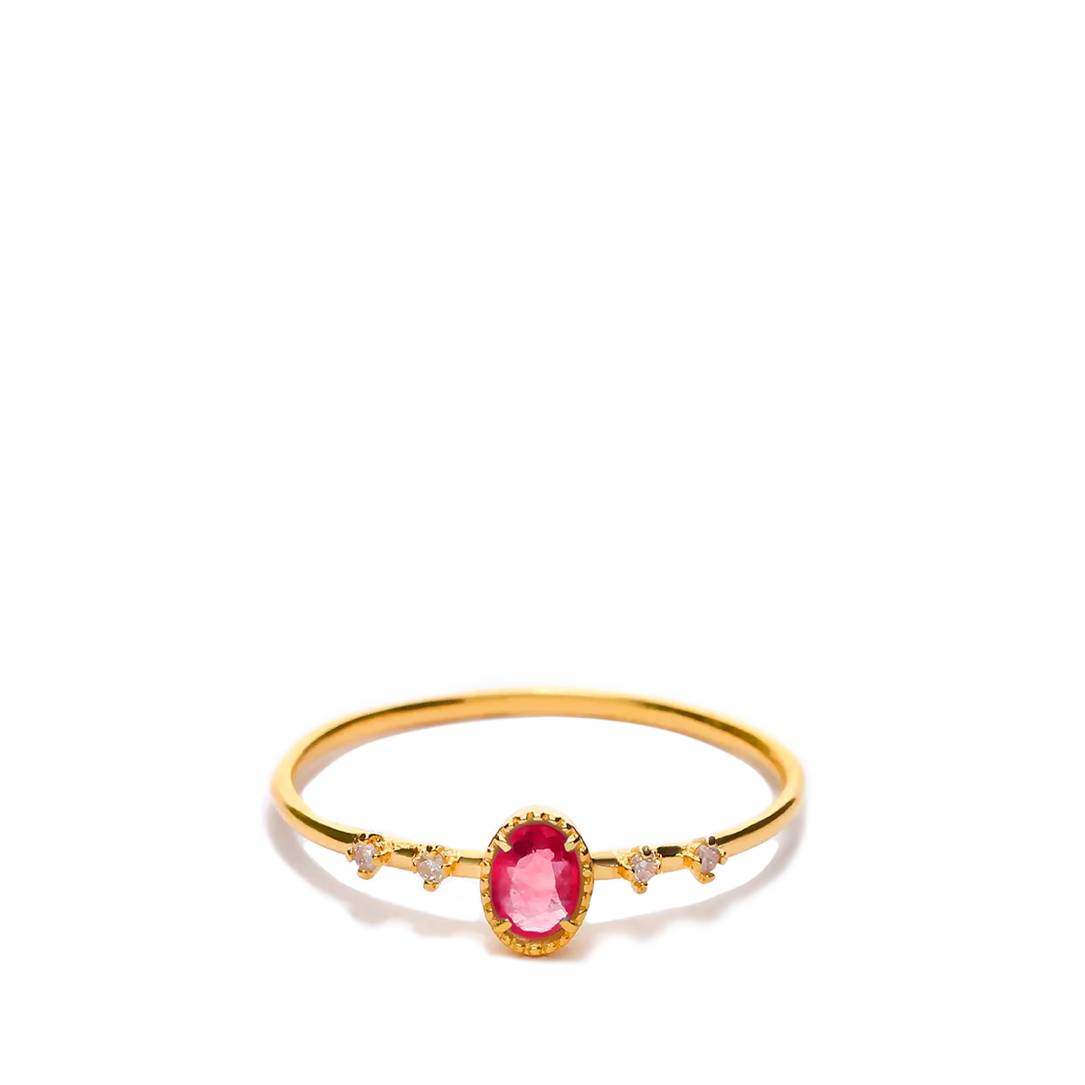 Anillo diamante oro 18 quilates MAGMA