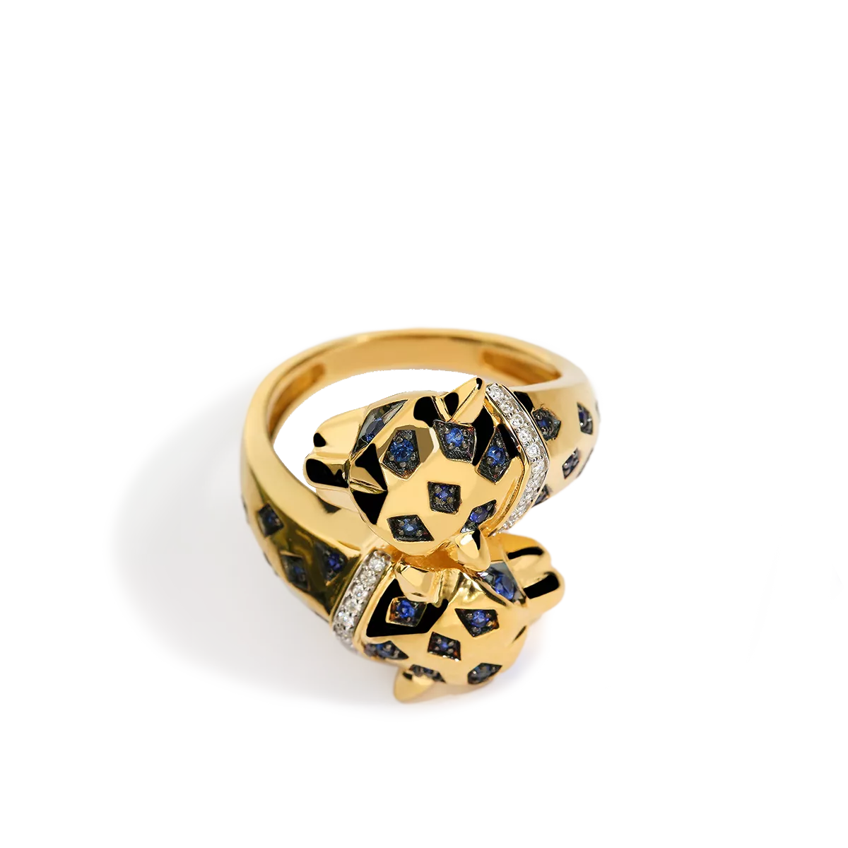 Anillo diamante oro 18 quilates LEOPARD