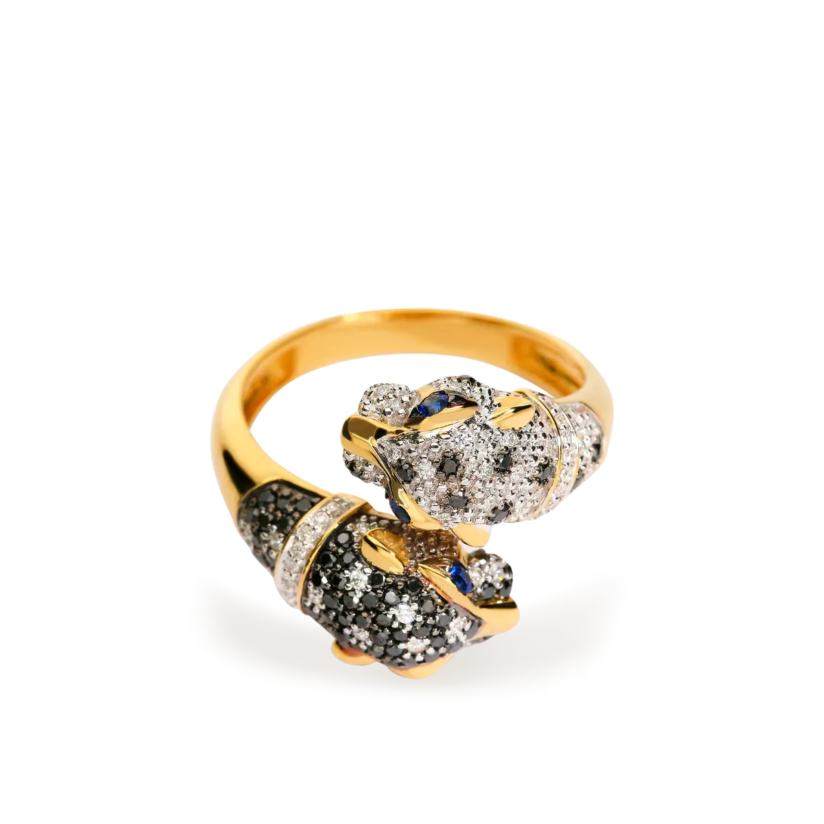 Anillo diamante oro 18 quilates LEOPARD