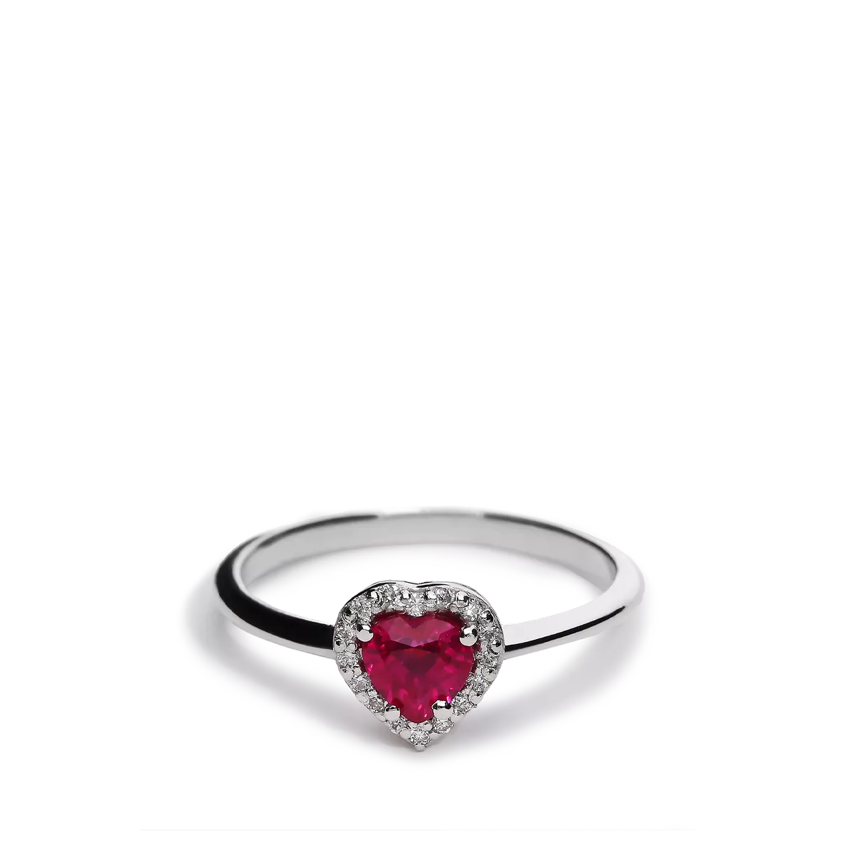 Anillo diamante oro 18 quilates LOVE RUBY