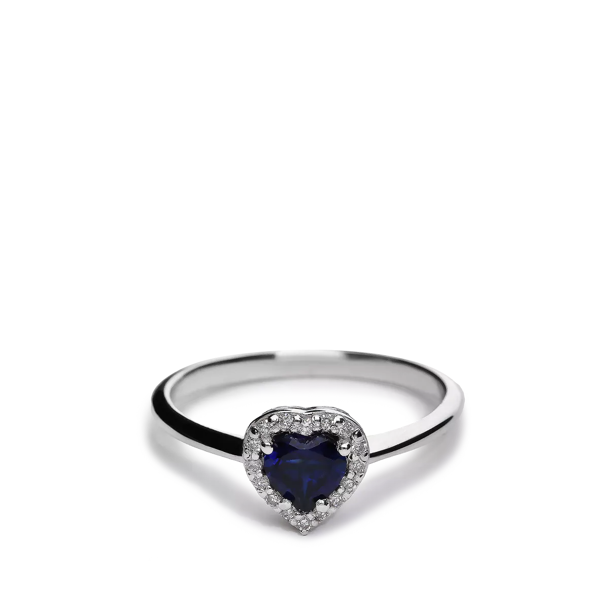 Anillo diamante oro 18 quilates LOVE SAPPHIRE