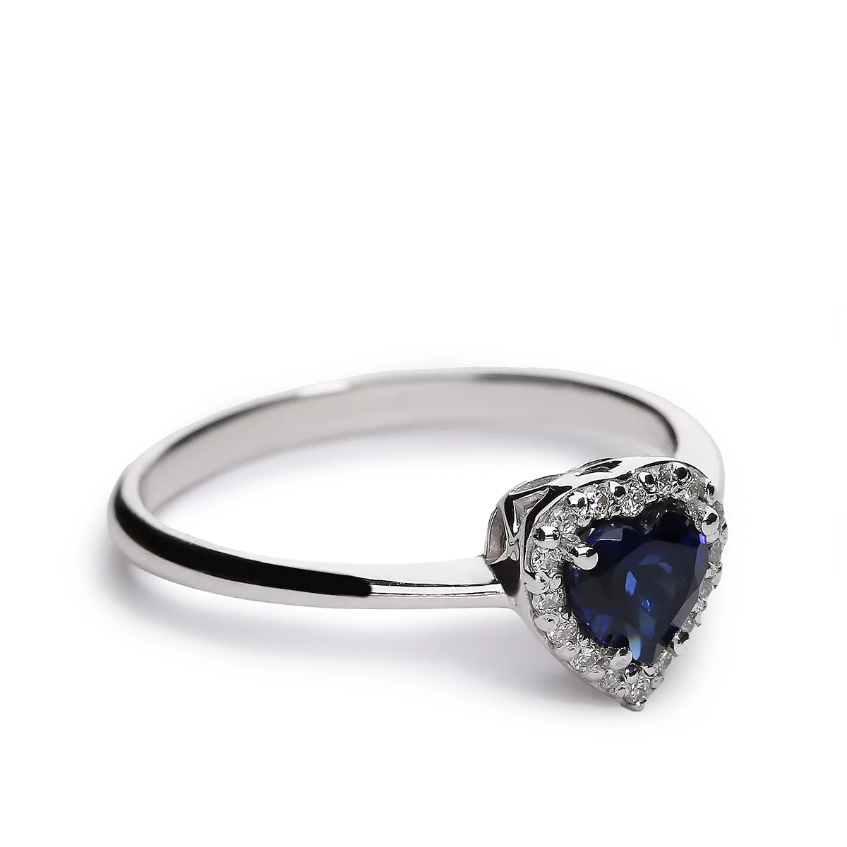 Anillo diamante oro 18 quilates LOVE SAPPHIRE