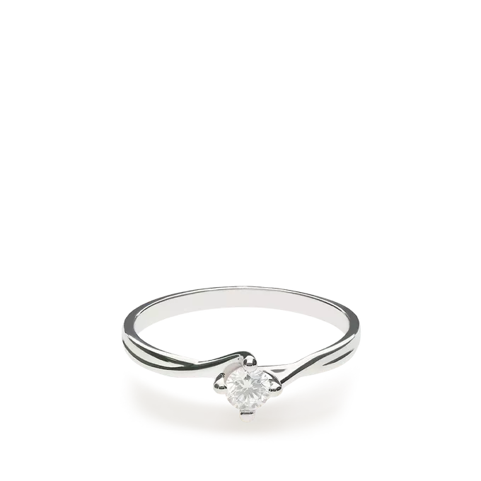 Anillo diamante oro 18 quilates