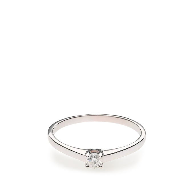 Anillo diamante oro 18 quilates