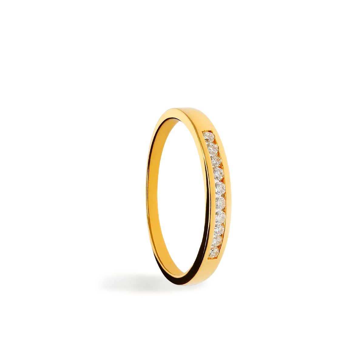 Anillo diamante oro 18 quilates