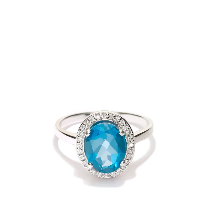 Anillo diamante oro 18 quilates DEEP SEA