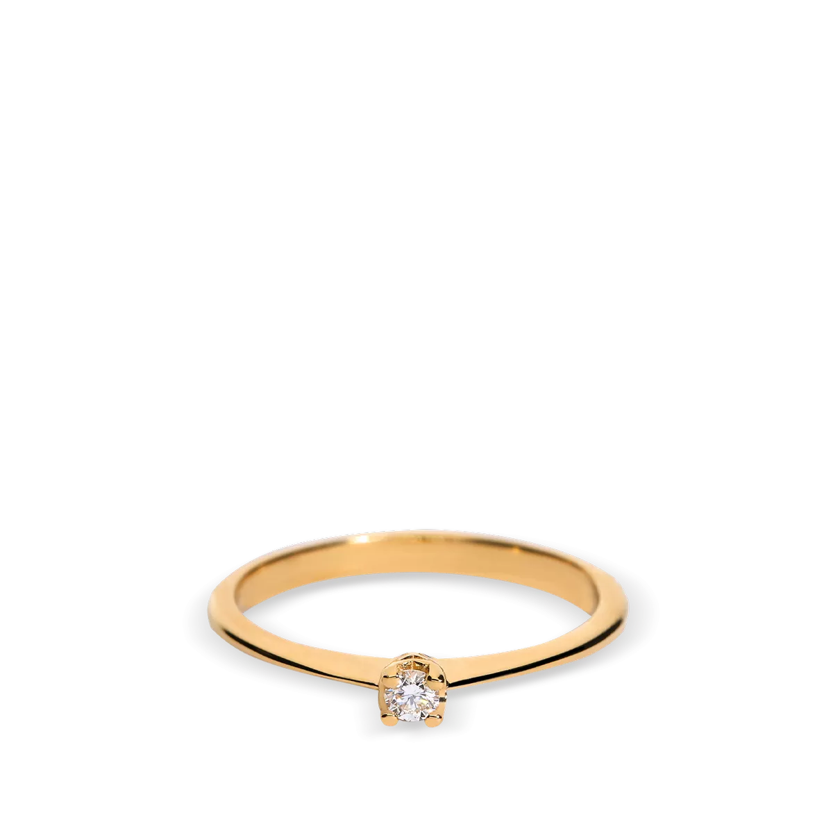 18k gold diamond ring