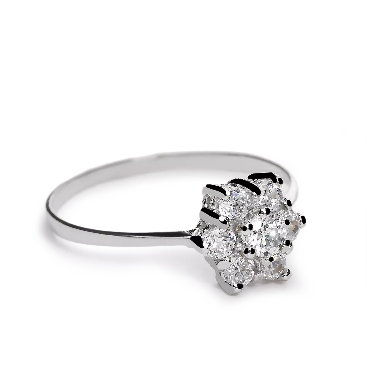 Anillo oro blanco 18 quilates