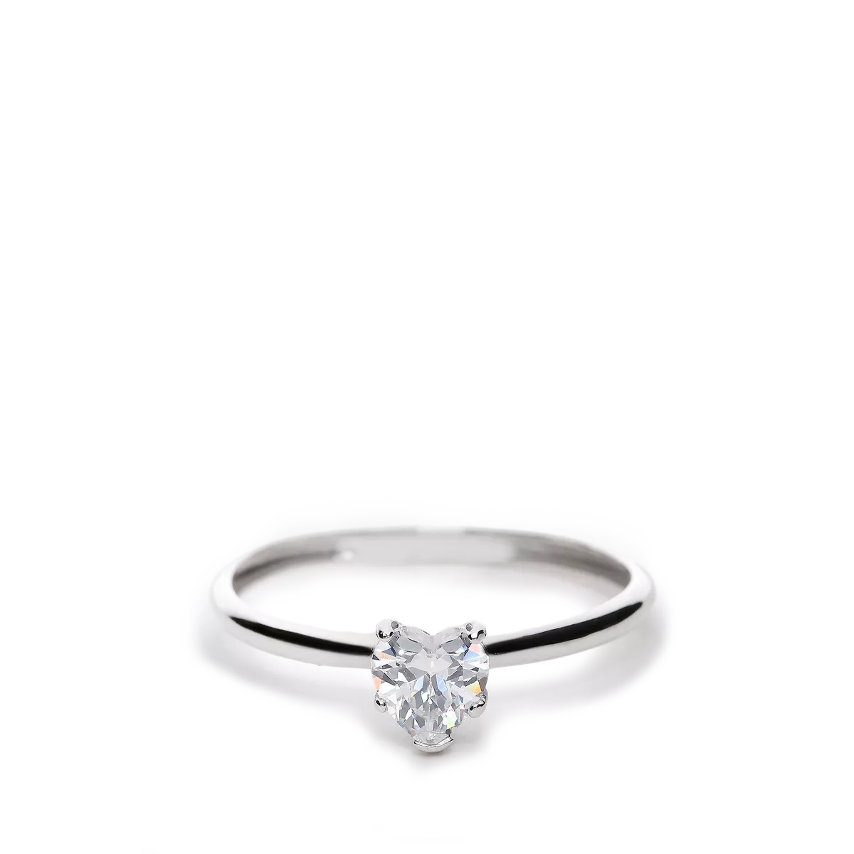 Anillo oro blanco 18 quilates