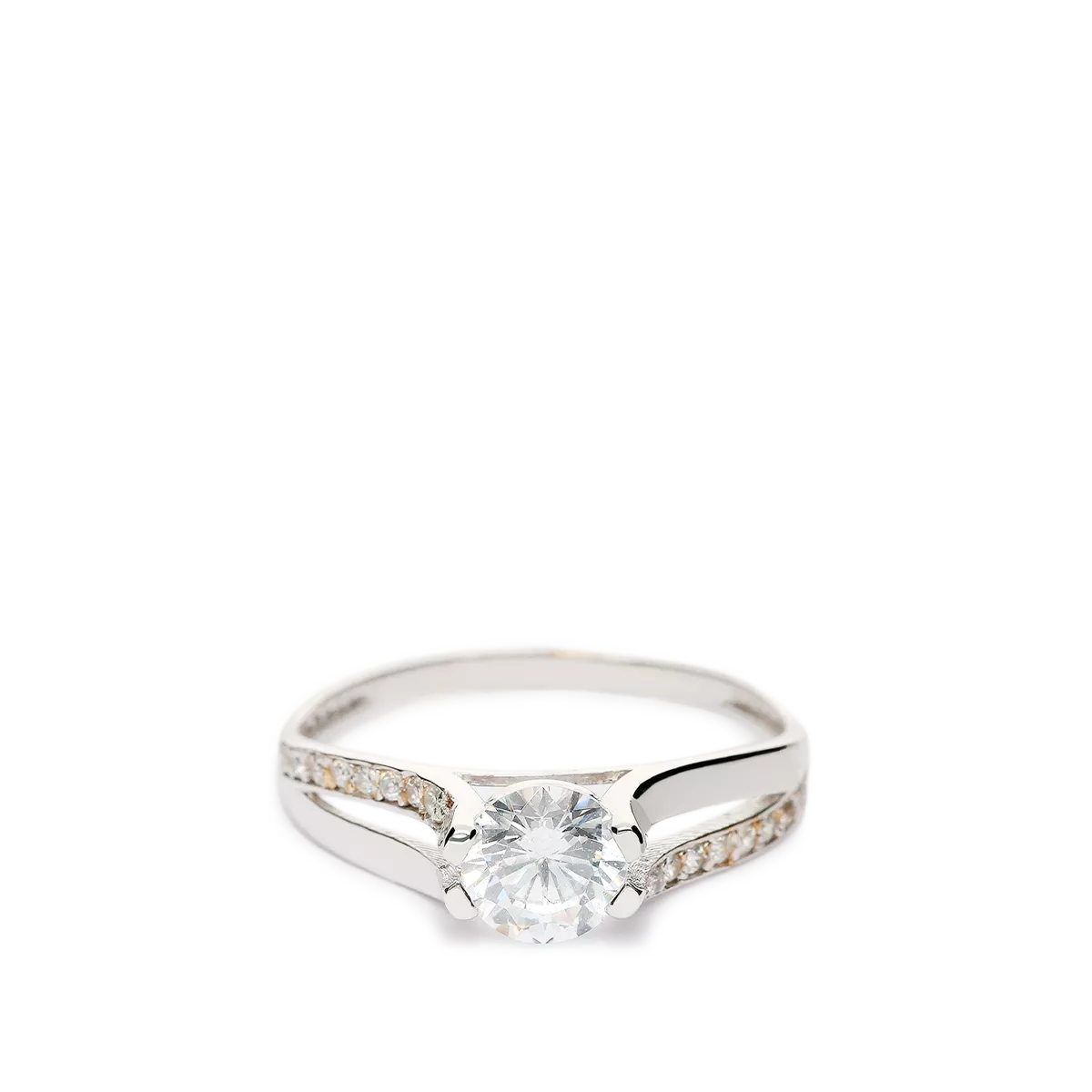 Anillo oro blanco 18 quilates