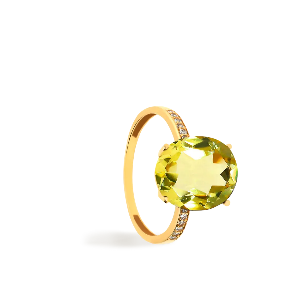Anillo oro 18 quilates SPARKLING COLORS